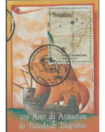 1994 B97 500 ANOS DO TRATADO DE TORDESILHAS  CBC BRASÍLIA  -  8195